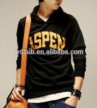 sublimation heat tranfer adult pullover hoodie add plush