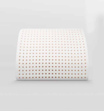 Double-Sided Honeycomb Type Punching Design Waist Latex Pillow