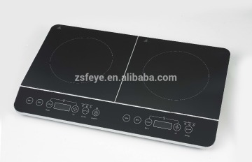 New design microcomputer double induction cooker/double infrared cooker