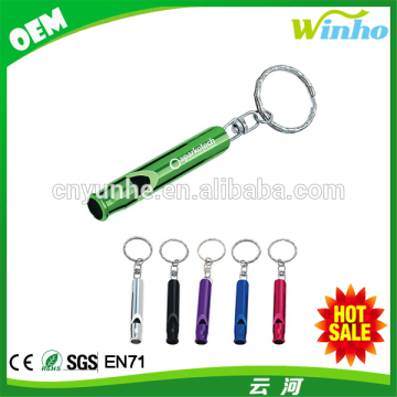 Winho Metal Whistle Key Ring