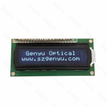 FSTN LCD 2x16 Character Display with White LED Backlight for Tab Screen