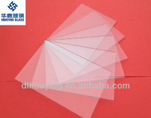 tempered extra white glass price Chinese manufacturer