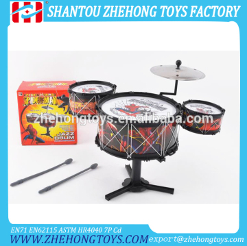 Kids plastic music instrument drum set,jazz drum toys