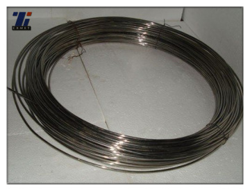 titanium wire for fishing rope coiled spool bright drawing