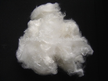 Recycled acrylic staple fiber waste