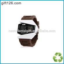 Sport Digital silicone waterproof Airplane LED Watches