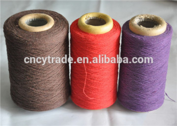 100 recycled cotton melange yarn