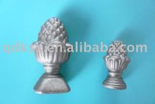 Wrought iron post top