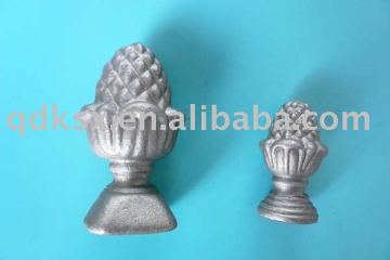 Wrought iron post top