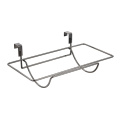 Under cabinet hanging iron wire black nickel plated single paper towel roll paper tissue holder