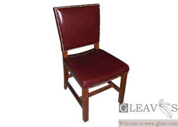 Teak leather chair GC000002