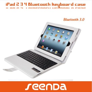 Slide wireless Bluetooth Detachable keyboard case for ipad 2/3/4