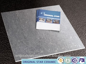 Dark Gray Double Loading Polished Porcelain Tile 600*600MM OS6306