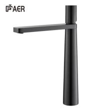 Simple High Style Rotating Single Hole Basin Faucet