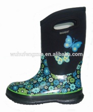 High-end kids rubber boots
