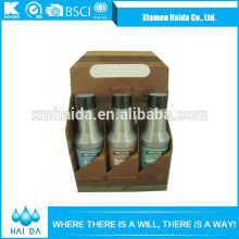 Winebottle style bath gel product gift set
