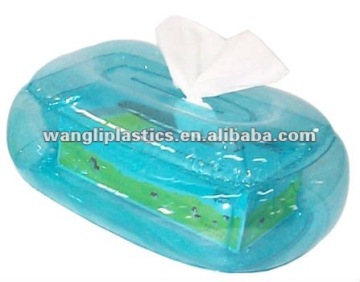 PVC Inflatable Plastic Tissue Box Covers