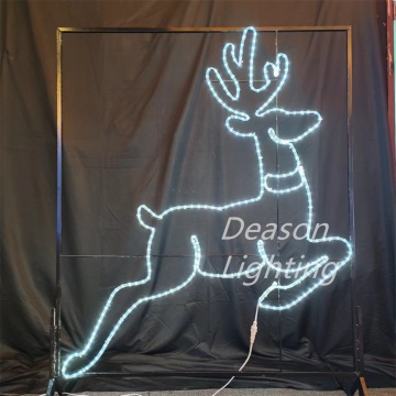 Christmas LED Leaping Reindeer Lights