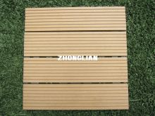 Oem Anti-corrosion Indoor Wood Plastic Composite Flooring For Garden,park And Balcony