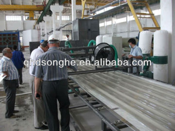 Automatic corrugated colour roofing sheet machine