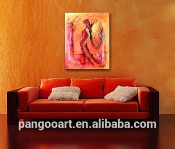 frameless abstract modern oil painting