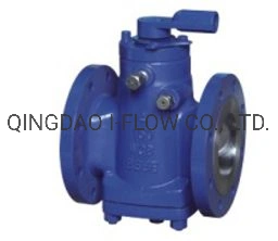 API599 PTFE Sleeve Metal Seated Self Lubricated Plug Valve Duplex Al-Bronze Cl1500