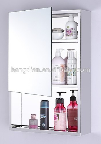 High Quality Stainless Steel Ready Made Bathroom Cabinet with Mirror(6136)