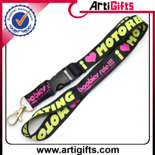 Heat Transfer Lanyard with Plastic Buckle 2013-002