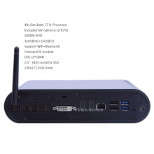 I7-4500u Games HTPC Mini PC with Independent Graphics Card Nv Geforce Gtx750