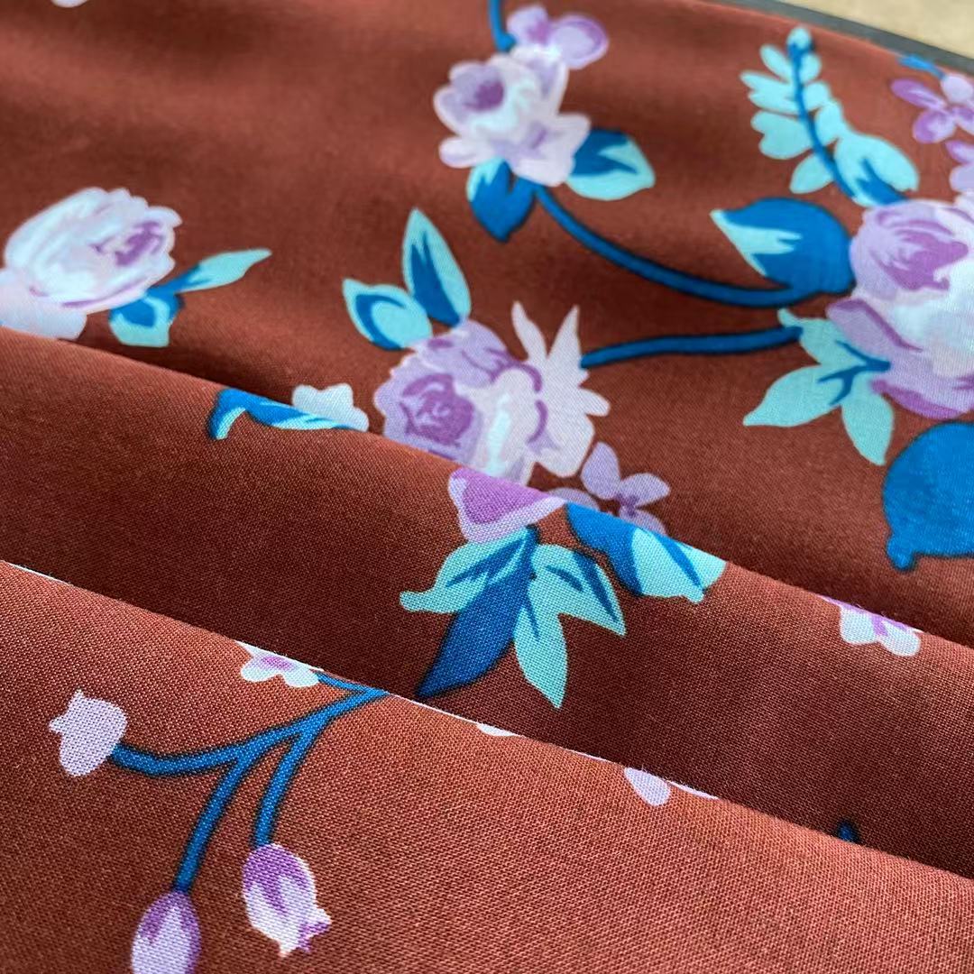 Weiche Farben Kleid Material Krawatte gefärbt 100%viskose Stoff für Frau
