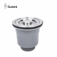 SS 304/201 PP kitchen sink water strainer 110mm