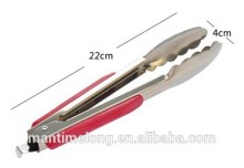 stainless steel tongs with hooking handle creative tongs