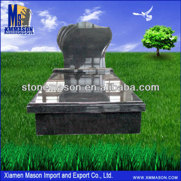 Factory made ordinary granite headstone simple design