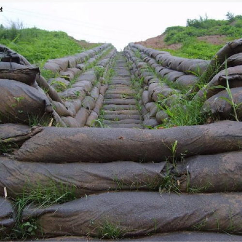 Geotextile Geotube untuk konstruksi dan kontrol erosi