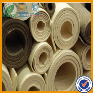 Wool industrial felt rolls