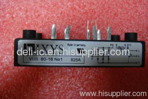 Vub60-16no1 trois Phase pont redresseur Igbt et Diode de récupération rapide pour Ixys système de freinage