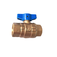 Bronze C83600 full port ball valve