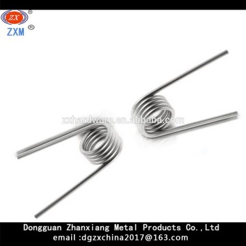 high speed produce accurate double steel torsion spring