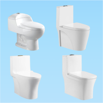 South American One Piece Toilet - Latin American Bathroom Commode Bolivia Ecuador Peru