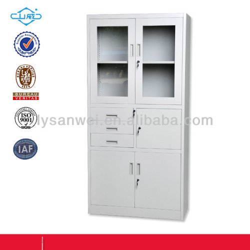 Hot style modern steel cabinet with safe deposit box