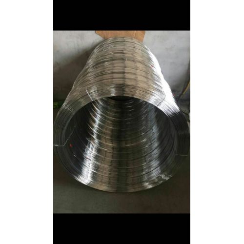 Cable de hierro electro galvanizado de alta calidad D 0.8 mm Exportaciones Galvanized Wire 22 Calibre