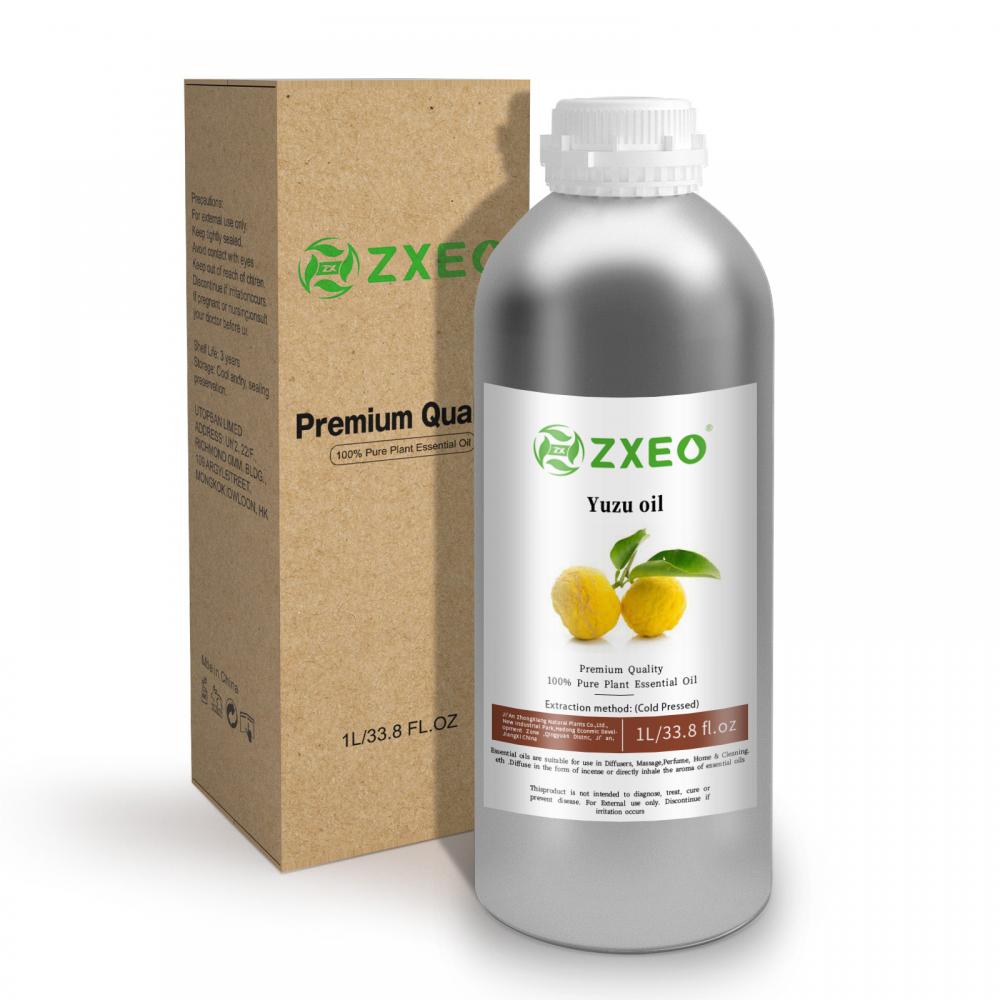 Aceite yuzu con altos niveles de vitaminas A y C