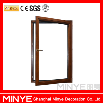 Wood frame casement windows/cheap casement windows/aluminium frame casement windows