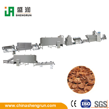 Grain Flakes Breakfast Cereal Snacks Corn Flakes Machine Production Plant