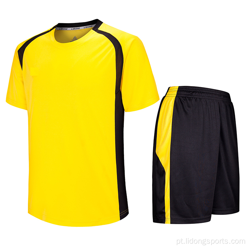 Jersey de futebol de uniformes de futebol por atacado