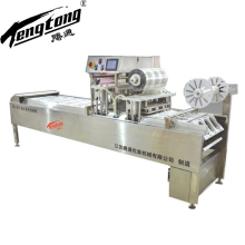 Automatic PLC Control MAP Gas Flushing Vacuum Tray Sealer