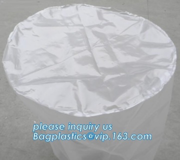 round bottom pail liner, Lay-Flat Drum Liners, Industrial Drum Liner Bags