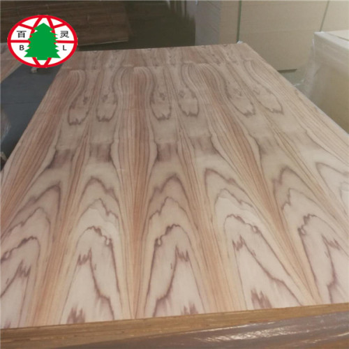 Furniture veneer mdf 14mm with natural wood veneer