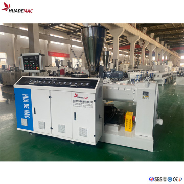 PVC Plastic Powder Double Screw extruder machine