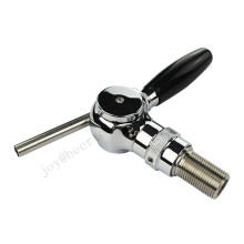 PVD gold color beer dispense pub tap with brass connector